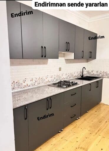 Divan və masa dəstləri: *Yeni Mətbəx mebeli 430₼*😍 Ölçü 2.80 yüksək keyfiyyətlə — 1