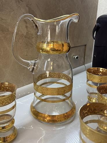 qab: Rəng - Qızılı, Şüşə, 5, 1,5 bucket volume l — 4