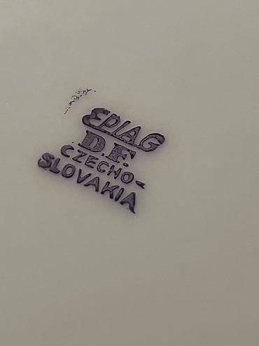 alman dreli: Nahar dəsti, rəng - Ağ, Farfor — 7