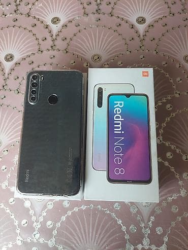 irşad electronics xiaomi redmi note 8: Xiaomi Redmi Note 8 – qutu ilə - Ekran: 6.3" Full HD+ IPS — 2