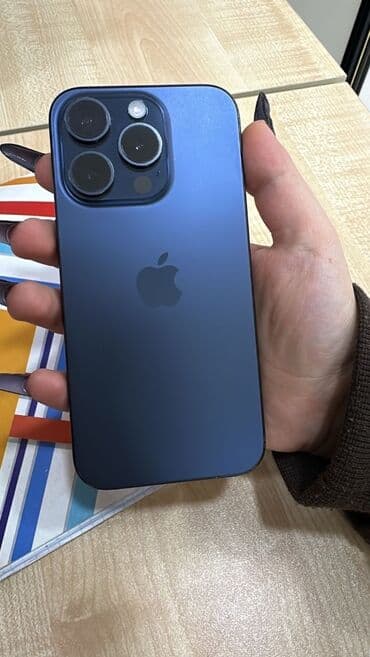 ipad air 5: IPhone 15 Pro, 128 GB, Mavi, Face ID — 1