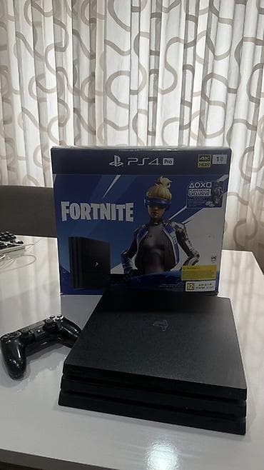 playsta: PlayStation 4 Pro – Fortnite Bundle - Model: PS4 Pro - Yaddaş: 1 TB - — 3