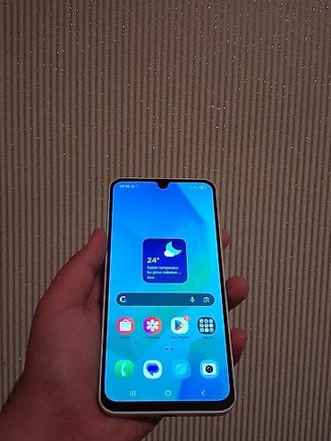 Samsung Galaxy A16, 256 GB, rəng - Yaşıl, Simsiz şarj, Face ID, Sənədlərlə