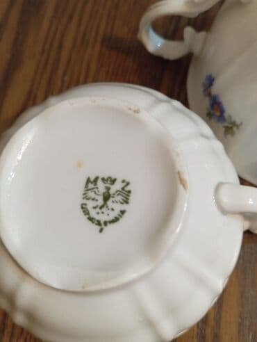 qab qacak: Fincanlar, rəng - Ağ, 2 ədədli dəst — 5