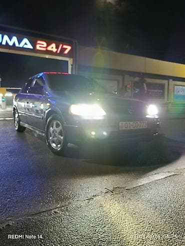 disk r20: Opel Astra G hecbeyk - Kuzov: 4 qapılı sedan, tünd rəng - Mühərrik — 3