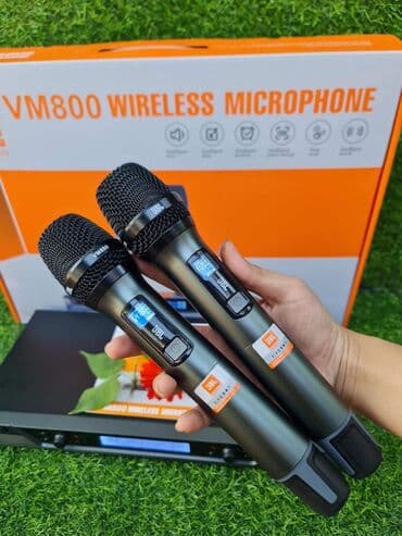 şur mikrafon: JBL VM800 Harman Mikrafon orginal microphone Party box dinamikler ucun — 2