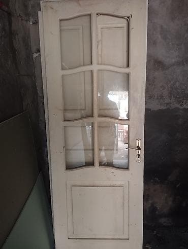 qapi taxda: Taxta qapılar dəsti - Material: massiv ağac - Modellər: 1) Firuzəyi — 3
