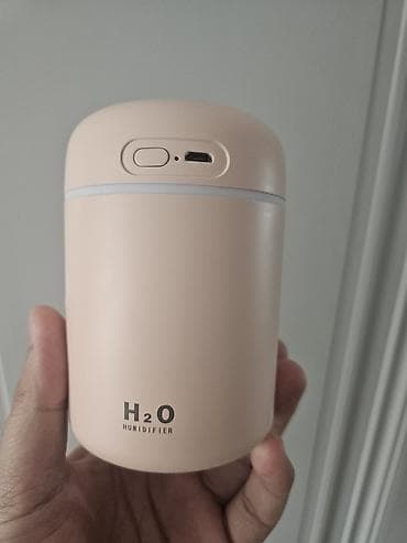 uşaq cantalar: H2O mini hava nəmləndirici - Kompakt, silindrik dizayn; pastel bej — 1