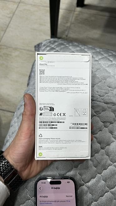 apple 3: IPhone 17 Pro, 256 GB, Göy, Face ID — 3