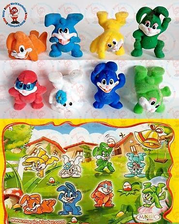 Paskal dovsanlar yumusaq materyalli kinder surpriz kolleksiyasi