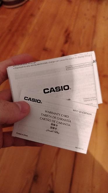 Çantalar: Qol saatı, Casio, rəng - Mavi — 4