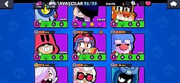 Velosiped ehtiyyat hissələri: Brawl Stars hesabı – yüksək göstəricilərlə dolu full kolleksiya - — 5