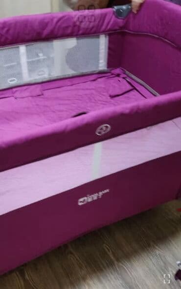 манеж люлька: Манеж-кровать Cool Baby в ярком красном цвете - отличный выбор для — 7