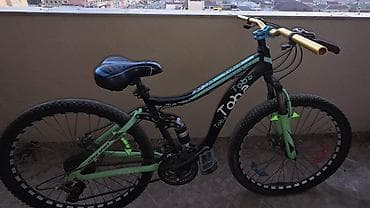 veliklər: Toba dağ velosipedi - Çərçivə: Alüminium alaşımlı, amortizatorlu — 3