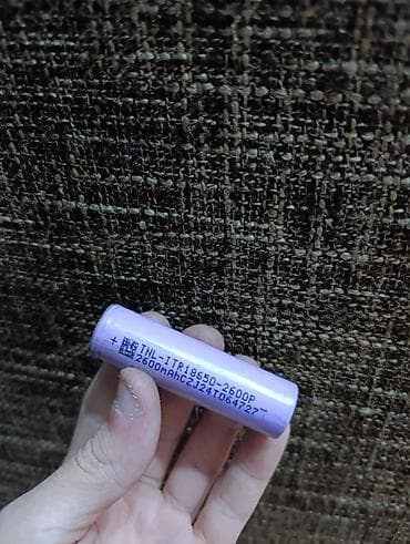sud ceni: Salam 18650 işlənmiş akkumulyatorlar satılır 2500-2600 mah 3.7v və — 8