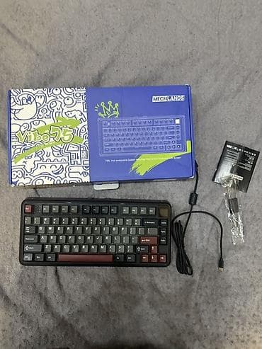 klaviatura: 🟢 Mechland Vibe F75 Mexaniki Klaviatura (2-ci əl, əla vəziyyətdə) — 3