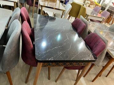 sulutepe kiraye heyet evleri 2022: Mətbəx üçün, Yeni, Açılan, Dördbucaq masa, 4 stul — 2