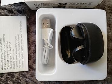 Qulaqcıqlar: Yeni Simsiz (Bluetooth) Qulaqcıqlar, rəng - Qara — 2