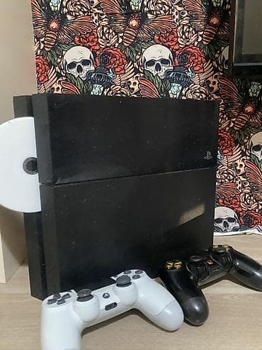 PlayStation 4 oyun konsolu ps4 fat, 2 pult 11.00 prowivka, xbox s/x