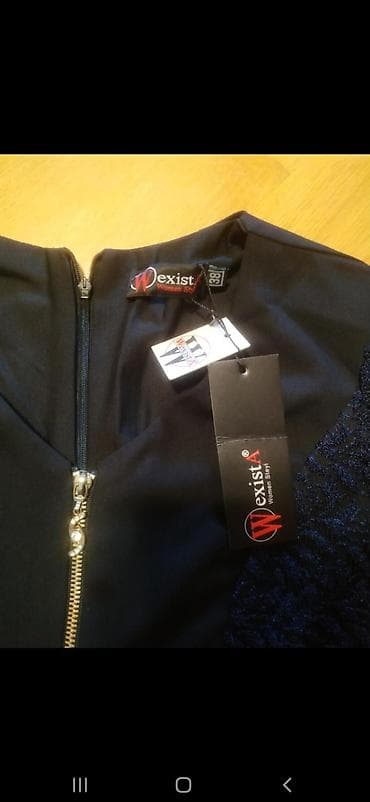 Игрушки: Göy rengli ziyafet paltarı etiketli. S ölçu. inşaatçılar — 2