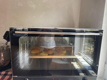Profesional konveksiya sobası - Şüşəli ön qapı və iri metal tutacaq – lalafo.az -da Profesional konveksiya sobası - Şüşəli ön qapı və iri metal tutacaq –