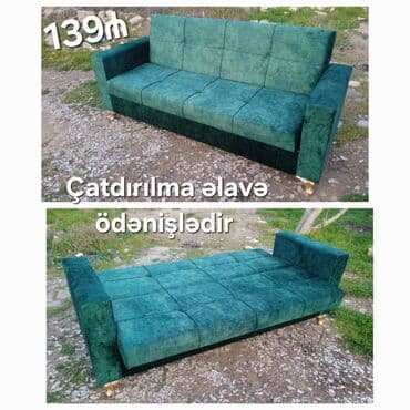 2ci əl divan kreslo: Divan, Yeni, Açılan, Bazalı, Parça, Ödənişli çatdırılma — 29