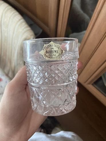 icki: Bohemia qurğuşun kristalından dəst - Məhsul: Bohemia (Veritable — 3