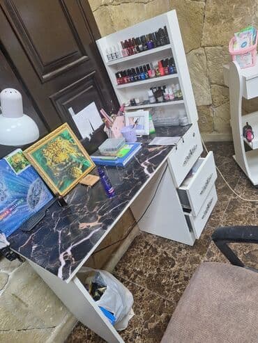 Çəngəllər: İşlənmiş, Manikür üçün masa, Güzgüsüz — 2