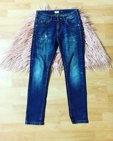 Праздничные костюмы: Razmer:10-11 Yash(146) Brend:OVS (Denim Slim Fit) Istehsal: Bangladesh — 9