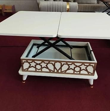 Jurnal masası, Yeni, Açılan, Laminat, Kvadrat masa