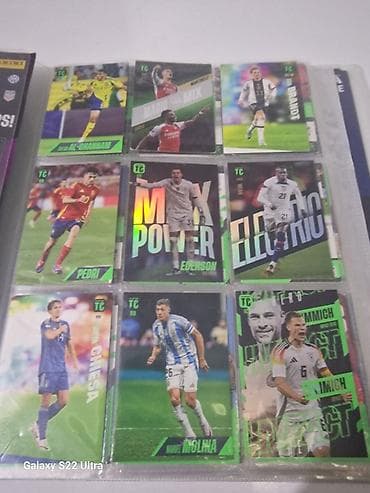 tar: Panini Top Class futbol kolleksiya kartları – albom səhifələrində — 1