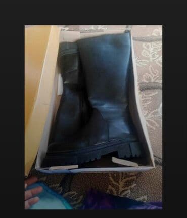 Toy paltarları və aksesuarları: Çəkmə, Ölçü: 40, rəng - Qara, Yeni — 3