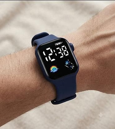 Smart saatlar: Yeni, Smart saat, Sensor ekran, rəng - Mavi — 2