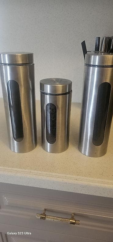 tibet cay: Məhsul: Nirosta by Fackelmann paslanmayan poladdan 3 ədəd mətbəx — 1