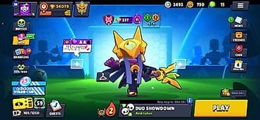 mcdonalds oyuncaqlar: Brawl Stars hesabı - Kupa: 54,079 (maksimum 54,125) - Prestige: 38 — 2