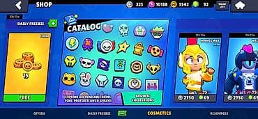 random hesab: 25414 kupalı 81 karakterli 100+ kostümlü 3 1 dəfə brawl pass alınıb — 7