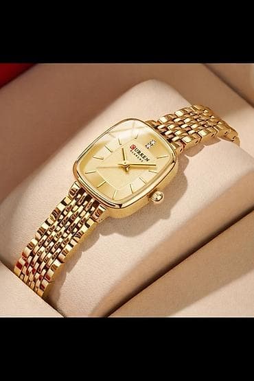 Yeni, Qol saatı, Curren, rəng - Qızılı — 2