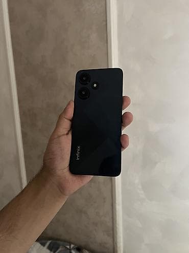 i̇nfinix note 30: Infinix HOT 30i, 128 GB, rəng - Mavi, Sensor, Face ID — 6