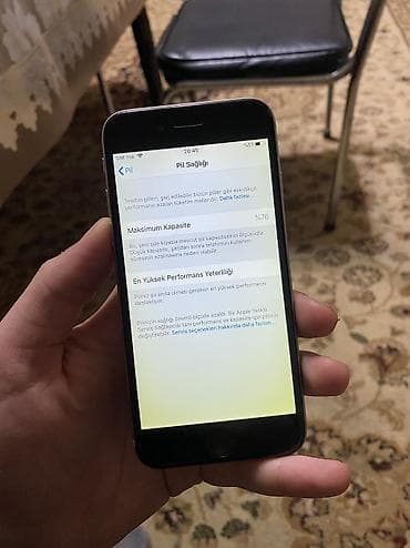a 6 plus: IPhone 6, 32 GB, Gümüşü, Barmaq izi — 10