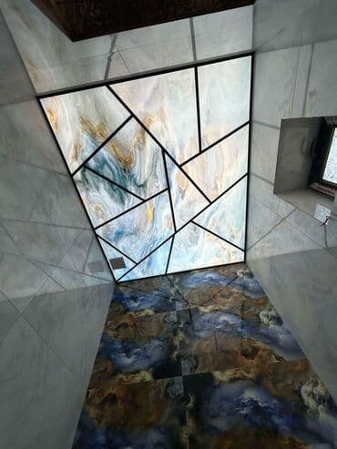 asma tavanlar hamam: Asma tavan, Şüşə, Suyadavamlı, Pulsuz çatdırılma, Pulsuz quraşdırma, Zəmanətli — 9