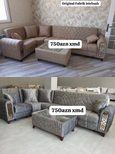 Künc divan, Qonaq otağı üçün, Açılmayan