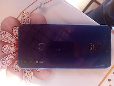 sur mikrofon: Redmi Note 7, 64 GB, rəng - Göy, İki sim kartlı — 2