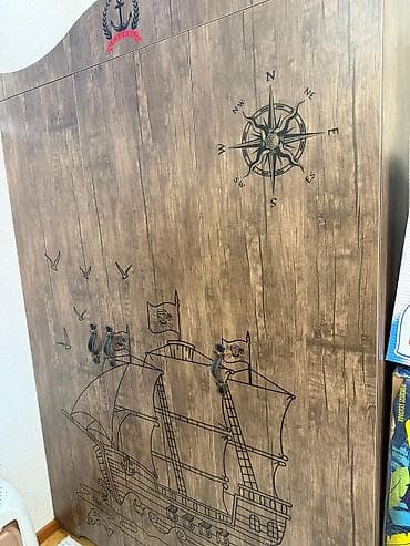 hamam ucun skaf: Oğlan üçün, İşlənmiş, Təknəfərlik çarpayı, Yazı masası, Dolab, Tumba — 3