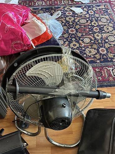 Masaüstü/yerüstü elektrik ventilyatoru - Güclü elektrik mühərriki ilə