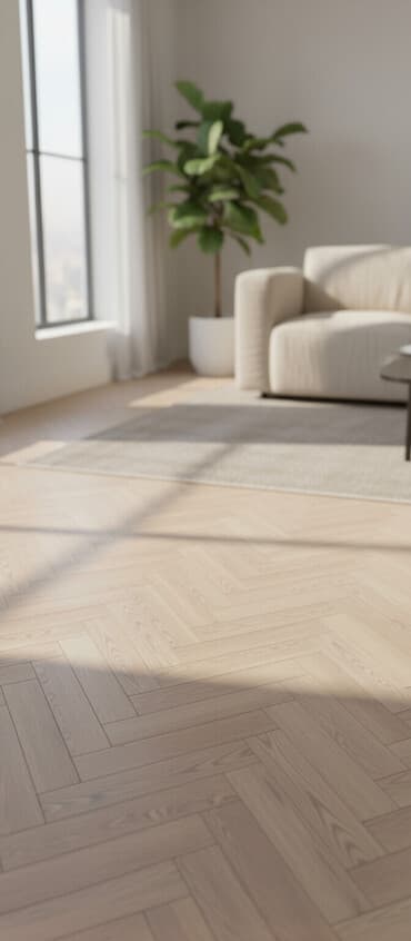 laminat list: Parquet taxta döşəmə panelləri – “balıqquyrugu” (herringbone) naxışlı — 1