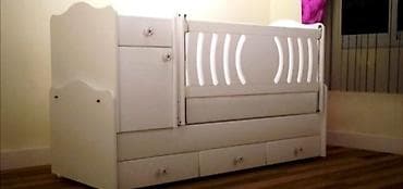 zabrat mebel: Oğlan və qız üçün, İşlənmiş, Çarpayı, Bazalı, Matras ilə, Siyirməli — 2