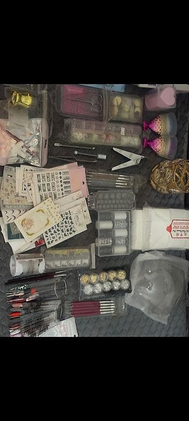 Peşəkar manikür/pedikür və dırnaq dizaynı üçün tam dəst Komplektin — 5