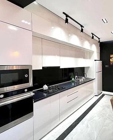 Sifarişlə mətbəx dəsti, Özü çəkən petlələr, Metal, Kredit yoxdur, Pulsuz çatdırılma