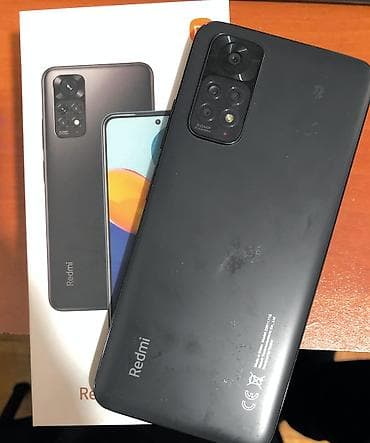 Redmi Note 11, 128 GB, rəng - Qara — 1