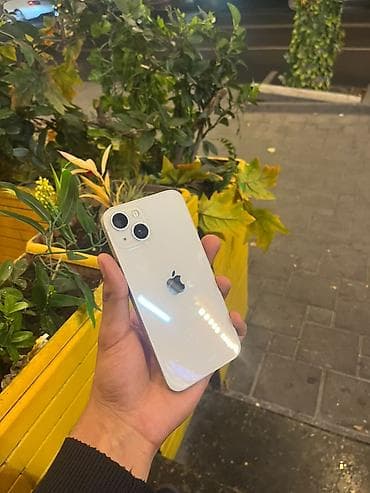 apple adapter: IPhone 13, 128 GB, Ağ, Zəmanət, Face ID, Sənədlərlə — 1
